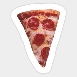 Sliced Pizza Photo Art Sticker